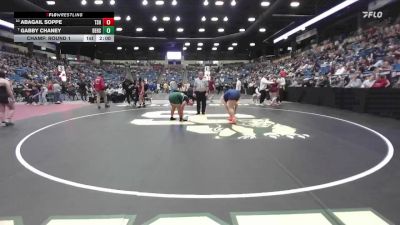 190 lbs Champ. Round 1 - Gabby Chaney, DeSoto Hs vs Abagail Soppe, Topeka-Seaman Hs