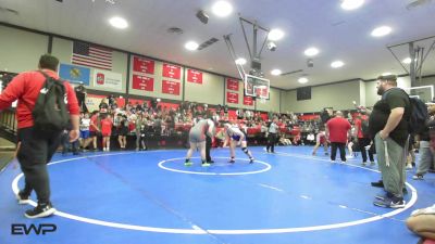 235 lbs Quarterfinal - Maddie Pierce, Mannford vs Mary Gray, Tulsa Hale