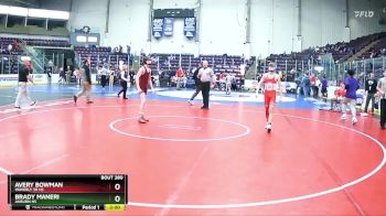 101 lbs Quarterfinal - Brady Maneri, Auburn HS vs Avery Bowman, Waverly Sr HS