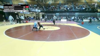 125 lbs Champ. Round 2 - Sammie Cyrus, Colby CC vs Jamal Garrett, Barton CC