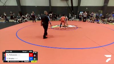 165 lbs Round 4 - Eli Policarpio, White Center Warriors Wrestling Club vs Caden Brooks, Big Cat Wrestling Club