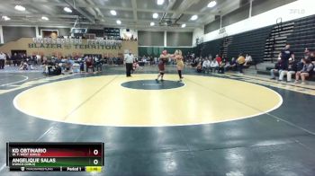 235 lbs Round 3 - Kd Obtinario, W. F. West (Girls) vs Angelique Salas, Ilwaco (Girls)