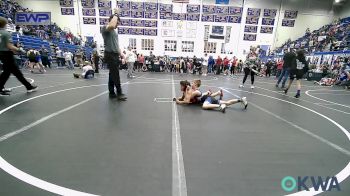 80 lbs Consi Of 8 #2 - Malakai Nolan, Davis Youth Wrestling Club vs Gannon Lynn, Noble Takedown Club