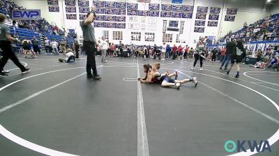 80 lbs Consi Of 8 #2 - Malakai Nolan, Davis Youth Wrestling Club vs Gannon Lynn, Noble Takedown Club