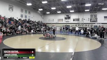 100 lbs 1st Place Match - Jordan Dodge, Lone Star Middle School vs Kolton Whiting, East Valley Middle School