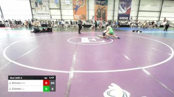 160 lbs Rr Rnd 1 - Jaxon Simms, Mavericks Wrestling vs Jonah Chavez, Illinois Cornstars - Cartman