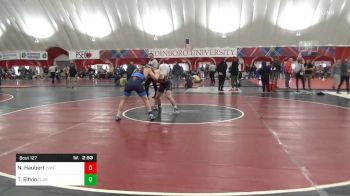 157 lbs Prelims - Nathan Haubert, Lvwc vs Trevor Elfvin, Clarion