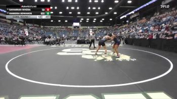 170 lbs Cons. Round 1 - Vanessa Edwards, Newton Hs vs Savannah Rivera, Topeka-Seaman Hs