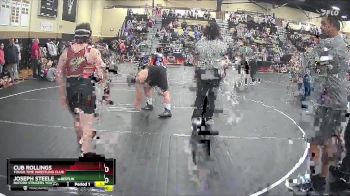200/203 Round 1 - Cub Rollings, Tough Time Wrestling Club vs Joseph Steele, Buford Stingers Youth Wrestlin
