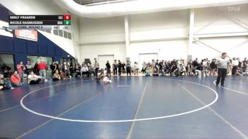 170 lbs Cons. Round 6 - Emily Franzen, Central Grand Junction vs Nicole Rasmussen, Ridgeline