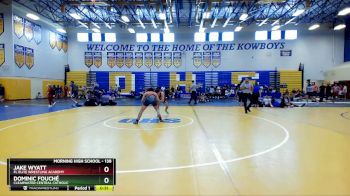 138 lbs Cons. Round 3 - Dominic Fouché, Clearwater Central Catholic vs Jake Wyatt, FL Elite Wrestling Academy