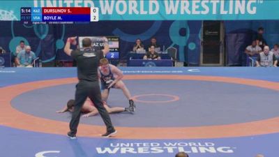 97 kg 1/8 Final - Samir Dursunov, Kazakhstan vs Michael Boyle, United States