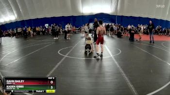 68 lbs Finals (2 Team) - Gavin Bailey, WEG3 vs Kaden Gibbs, Rogue WC