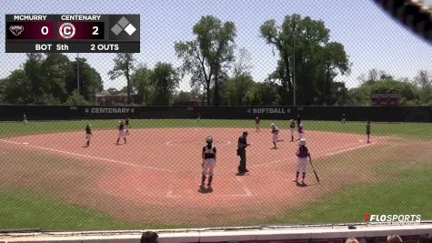 Replay: McMurry vs Centenary (LA) | Apr 12 @ 12 PM
