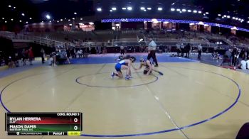 126 lbs Cons. Round 3 - Mason Damis, Bartram Trail H.S. vs Rylan Herrera, Clay