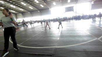 62 lbs Rr Rnd 5 - Kaiden Tiller, NM Wolf Pack vs Kensey Morales, BlackCat WC