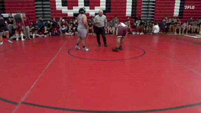 285 lbs Round 2 (3 Team) - Martin Thomas, Gardendale Hs vs Edgar Roman, Austin