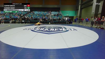 197 lbs Quarterfinal - Carter Smuck, Grand View vs Gunner Henry, Wyoming