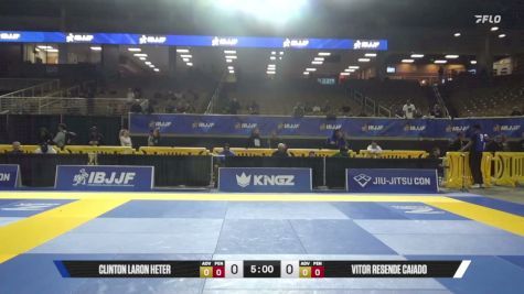 Vitor Resende Caiado vs Clinton Laron Heter 2026 Pan Jiu Jitsu IBJJF Championship