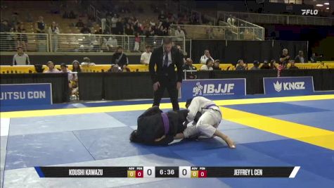 Jeffrey L Cen vs Koushi Kawazu 2025 Pan Jiu Jitsu IBJJF Championship