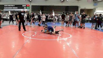 121 lbs Rr Rnd 6 - Leon Melton II, Warhawks Wrestling Inc. - MSE vs Alexander Wnuck, Ruthless Maize - MSE