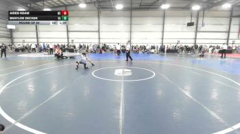 90 lbs Round Of 64 - Aiden Kdam, NC vs Braylon Decker, VA