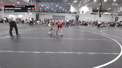 144 lbs Round 1 (6 Team) - Matthew Almedina, Mat Assassins Black vs Ben Miller, Grit Mat Club Red