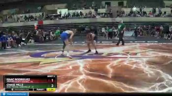 106 lbs Round 1 (4 Team) - Isaac Rodriguez, Jackson County Central vs Chase Mills, Saint Michael Albertville