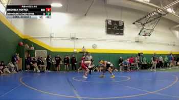 120 lbs Cons. Round 2 - Brennan Hoffer, Marysville vs Donovan Scherquist, Springboro