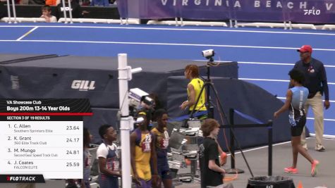 Youth Boys' 200m 13-14 Year Old Division, Finals 4