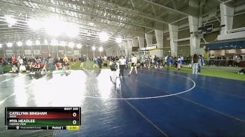 135 lbs Champ. Round 2 - Catelynn Bingham, Davis vs Mya Headlee, Canyon View