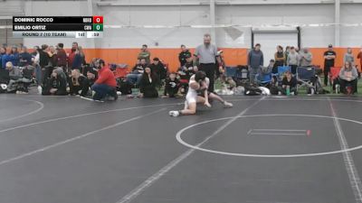 80 lbs Round 7 (10 Team) - Dominic Rocco, Neighborhood Wrestling vs Emilio Ortiz, Contenders WA