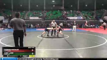 138 lbs Quarterfinal - Cory Land, Moody Hs vs Thomas Rackler, Scottsboro