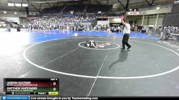 63 lbs Cons. Round 4 - Jaxson Kultgen, Bethel AllStars Wrestling Club vs Matthew Hufstader, Tri-Town Bullyz Wrestling