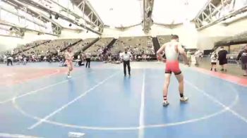 141 lbs Quarterfinal - Nick Cassidy, Belvidere vs Justin Cariss, American MMAW