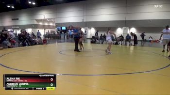 170 lbs Quarterfinals (8 Team) - Tanesha Byron, Orange City Titans vs Mackenzie Konanz, MXW Purple