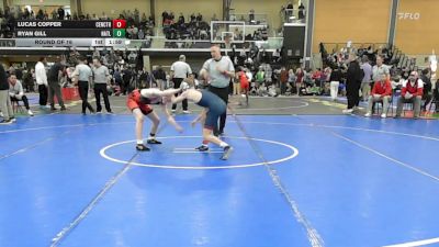 120 lbs Round Of 16 - Lucas Copper, Central Catholic vs Ryan Gill, North Attleborough