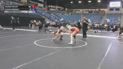 145 lbs Champ. Round 2 - Aaliah Guebara, Unattached vs Hannah Miller, Murray State