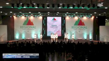 Celebrity Cheer - VOGUE [2026 L1 Senior - D2 - Small Day 1] 2026 The Northeast Regional Summit