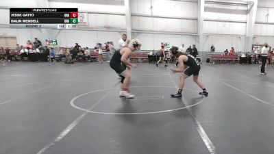 138 lbs Round 2 - Jesse Gatto, Unattached vs Dalin Mendell, Unattached