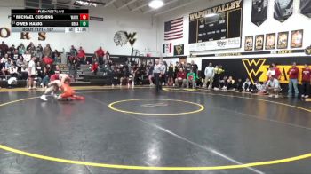 157 lbs Cons. Semi - Michael Cushing, Waukon vs Owen Hanig, Newman Catholic