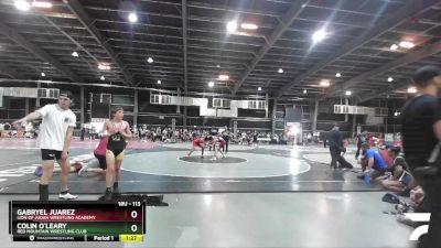 113 lbs Champ. Round 1 - Colin O`Leary, Red Mountain Wrestling Club vs Gabryel Juarez, Lion Of Judah Wrestling Academy