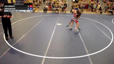138 lbs Cons. Round 2 - Levi Ardente, IL vs David Becker, IL