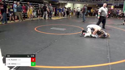 105 lbs Round Of 64 - Kaden Husick, Tussey Mountain vs Maddox White, Pennridge