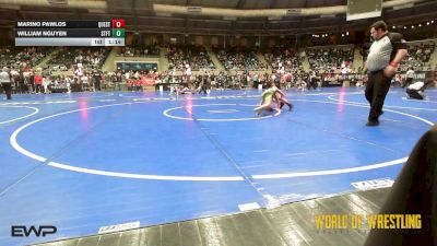 96 lbs Round Of 32 - Marino Pawlos, Quest School Of Wrestling vs William Nguyen, Standfast