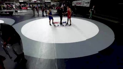 190 lbs Champ. Round 2 - Gahel Monge, Ayala Smash Wrestling vs Abraham Cruz, San Pedro High School Wrestling