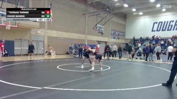 125 lbs Quarterfinal - Chase Manski, Umpqua Community College vs Thomas Turner, Pacific (OR)