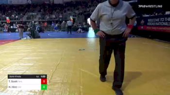 40 lbs Semifinal - Tucker Scott, Tahlequah vs Houston Hinz, Kwc