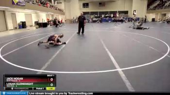 55 lbs Finals (2 Team) - Logan Kleinknight, Waconia vs Jack Hogan, New Prague