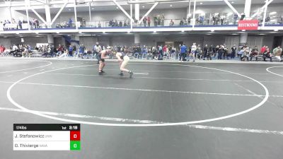 174 lbs Consi Of 16 #1 - Jake Stefanowicz, University Of Pennsylvania vs Orion Thivierge, Naval Academy